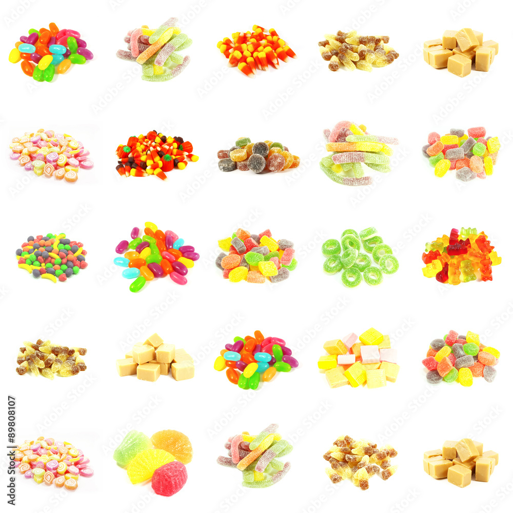 Repeating Candy Background