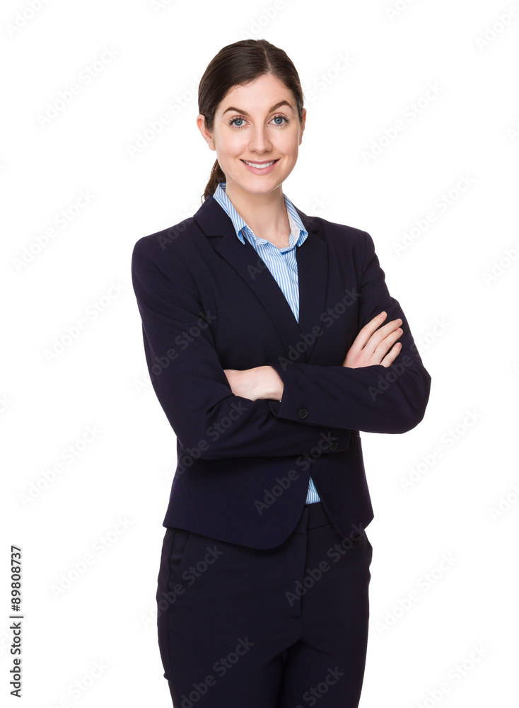 Brunette confident businesswoman Brunette confident businesswoman