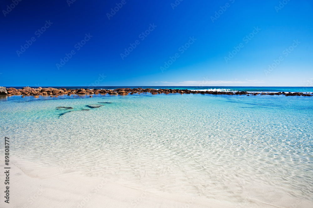Obraz premium Rockpool at stokes bay, Kangaroo Island