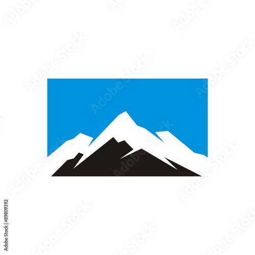 Logo Mountain Vector