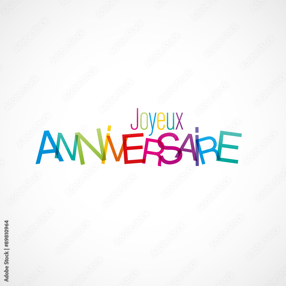 joyeux anniversaire