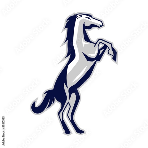 Horses Logo Template