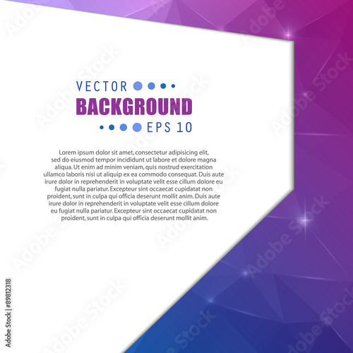 Abstract Creative concept vector booklet list for Web and Mobile