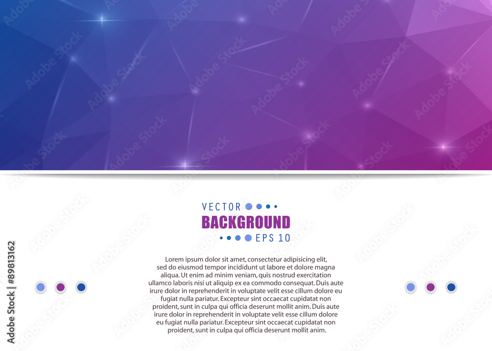 Fototapeta premium Abstract Creative concept vector booklet list for Web and Mobile