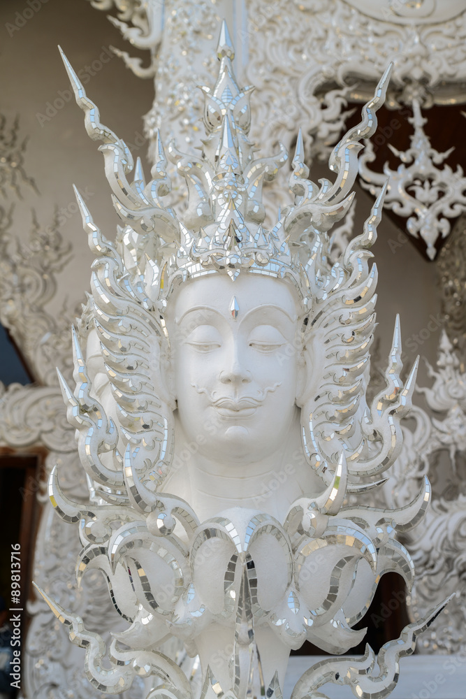 White temple, Chiang Rai, Thailand