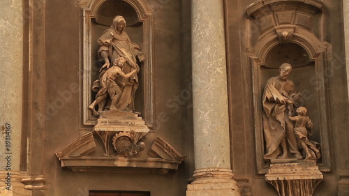 San Domenico square and church photo