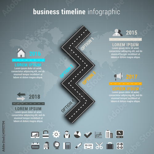 Business infographic