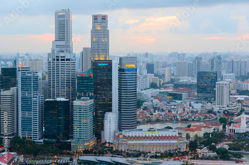 Singapore downtown