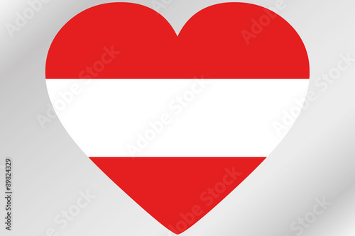 Flag Illustration of a heart with the flag of Austria Free Download Flag Illustration of a heart with the flag of Austria - GFXLoad