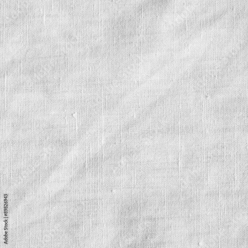 Canvas. White fabric texture.