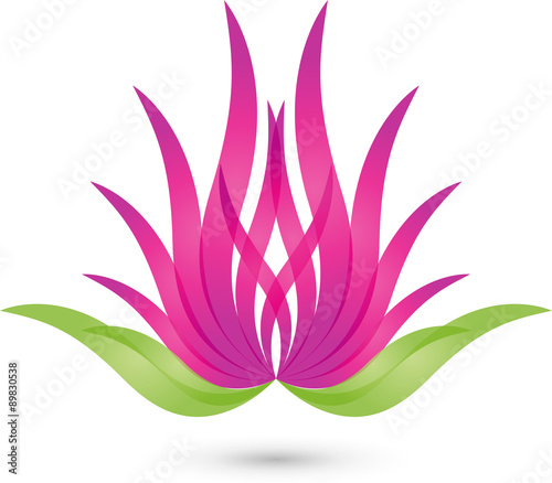 Blume Logo, Pflanze, Heilpraktiker