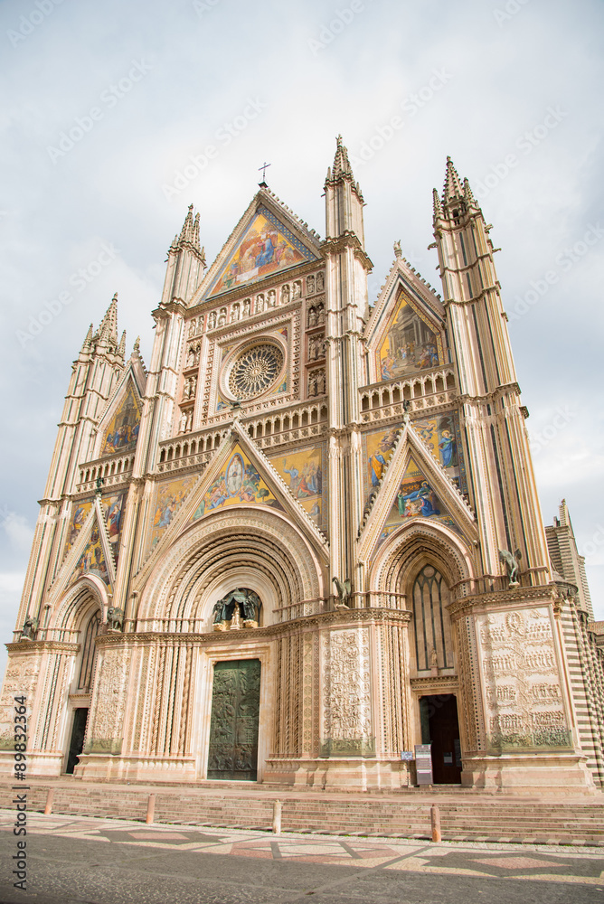Obraz premium オルヴィエートの大聖堂 Orvieto Duomo