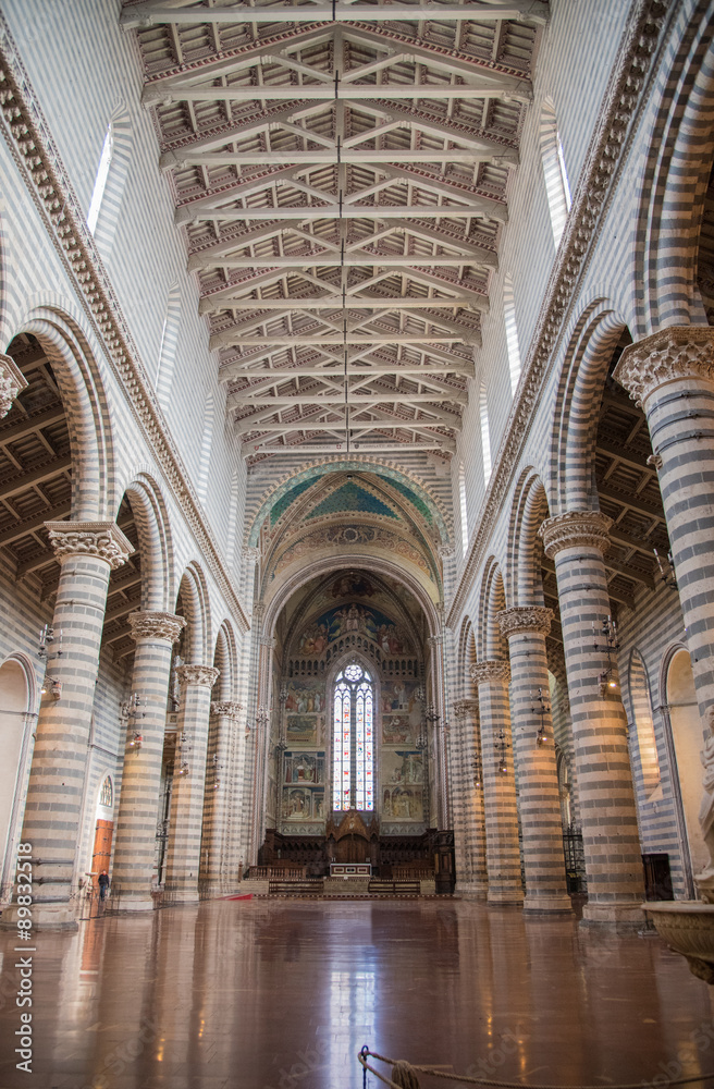 Fototapeta premium オルヴィエートの大聖堂 Orvieto Duomo