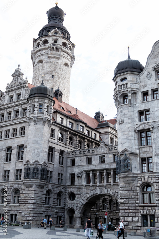 Obraz premium Deutschland, Leipzig, Neues Rathaus