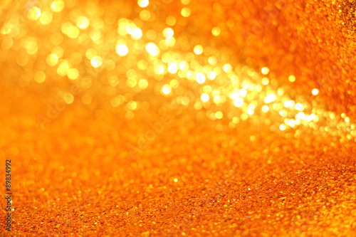 Gold Glitter Background photo