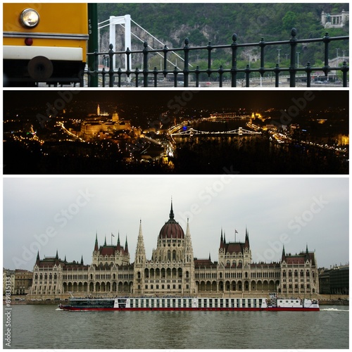 Budapest - photo collage #89835133