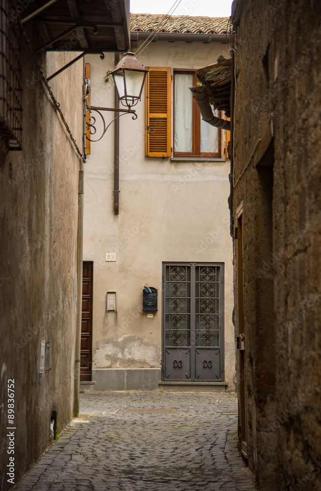 Orvieto still keeps a medieval town's atmosphere  中世の雰囲気を残すオルヴィエート