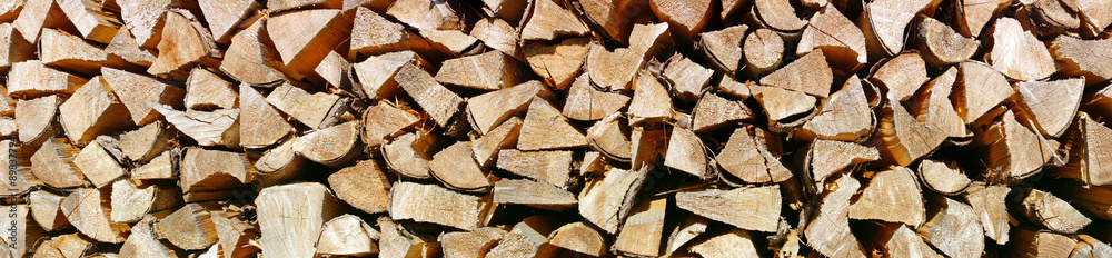 Gestapeltes Holz - Querformat Brennholz Gestapeltes Holz - Querformat Brennholz