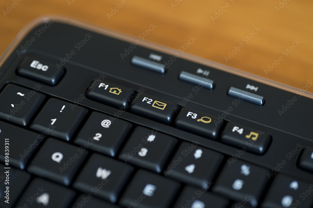 Black Computer Keyboard Email Key Black Computer Keyboard Email Key