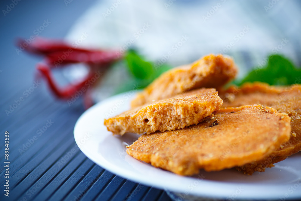 fried fish roe fried fish roe