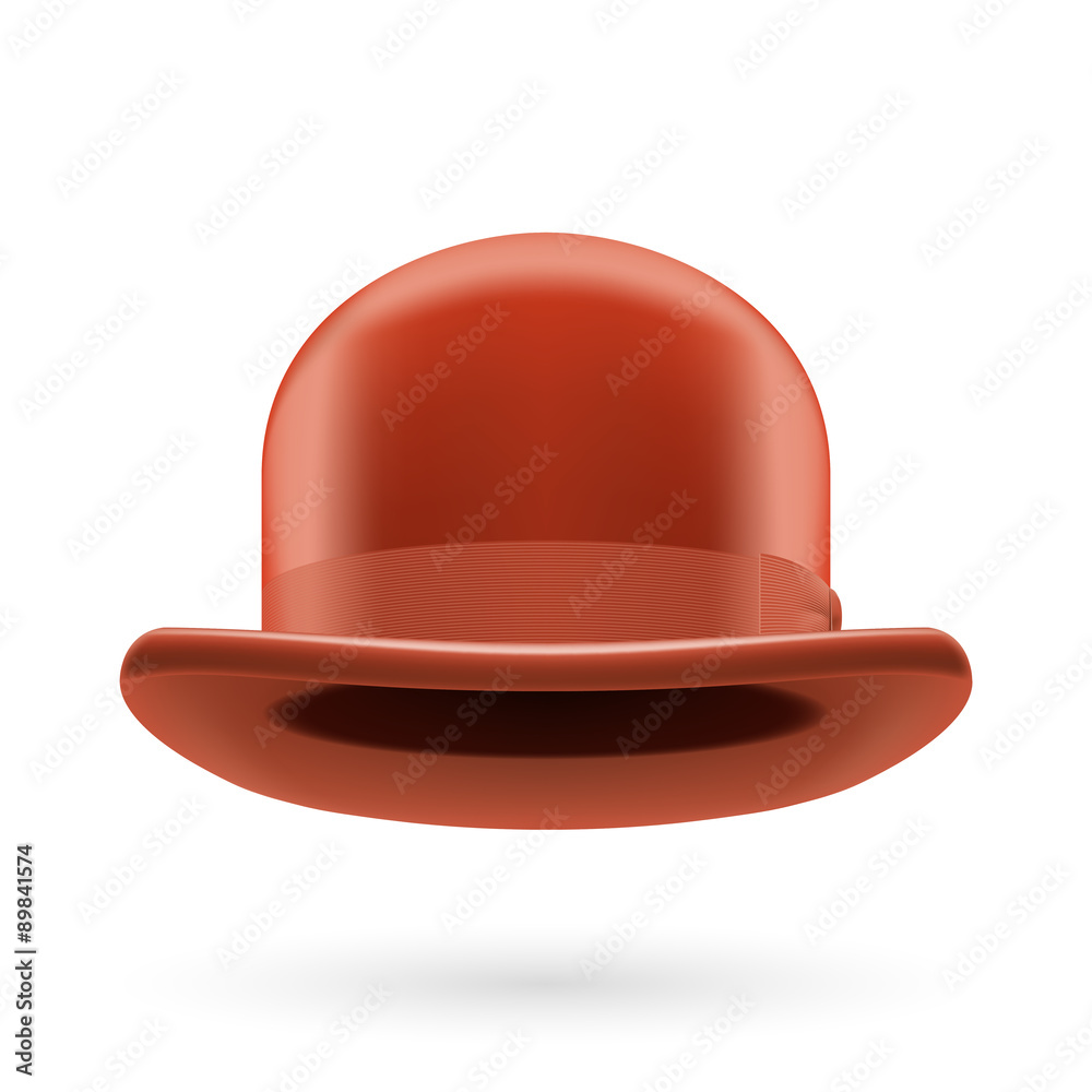 Fototapeta premium Brown bowler hat