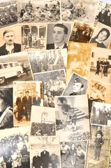 Old weathered pictures background