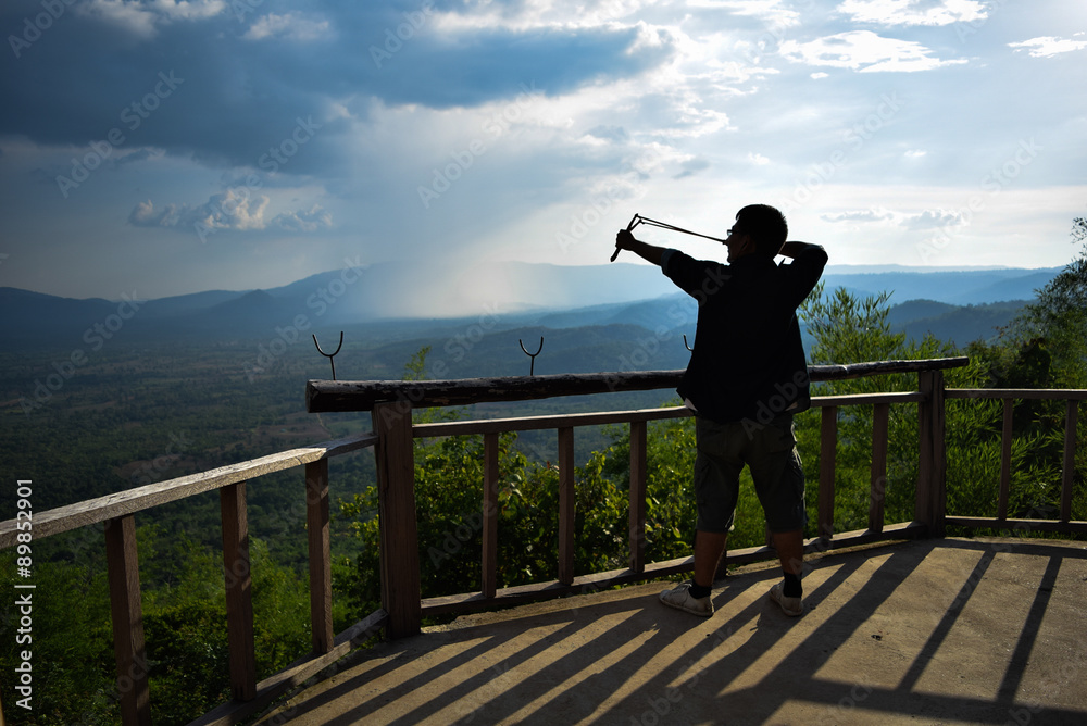 Obraz premium slingshot