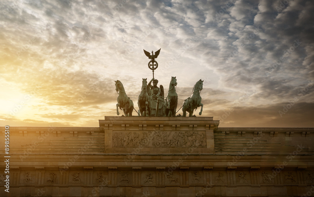 Obraz premium Brandenburger Tor, Berlin