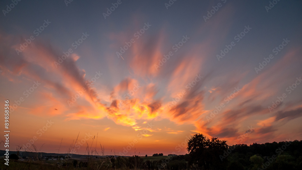 Fototapeta premium Sonnenuntergang