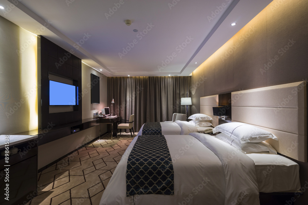 luxury hotel room