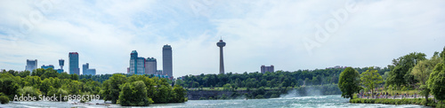 Niagara Falls American Falls and Bridal Veil Falls USA