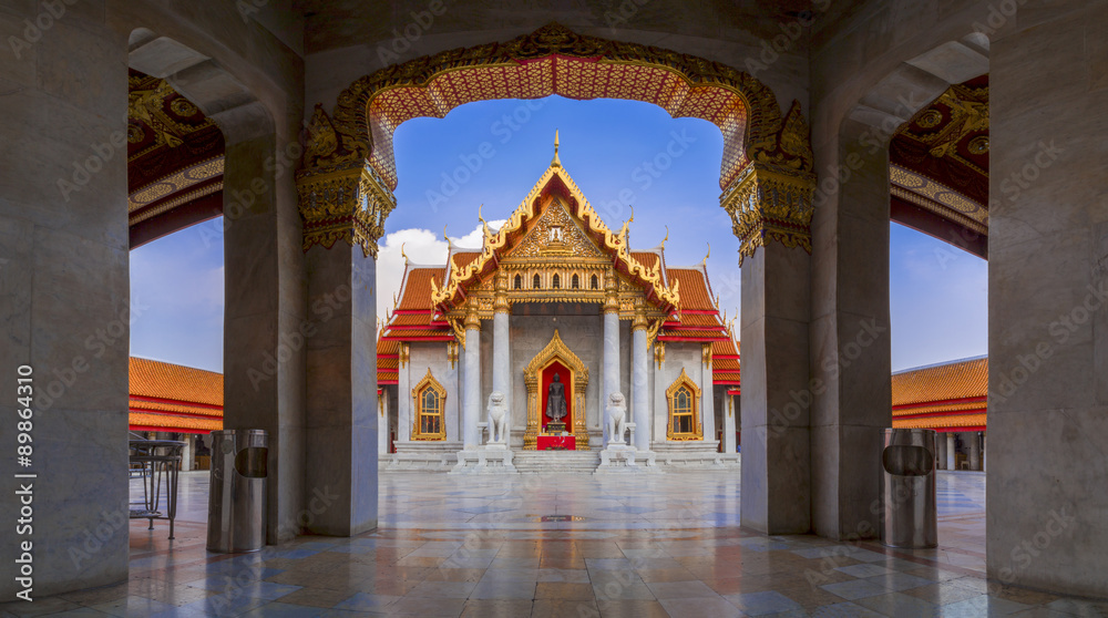 Wat Benchamabophit or Wat Ben in short is a marble temple in Bangkok