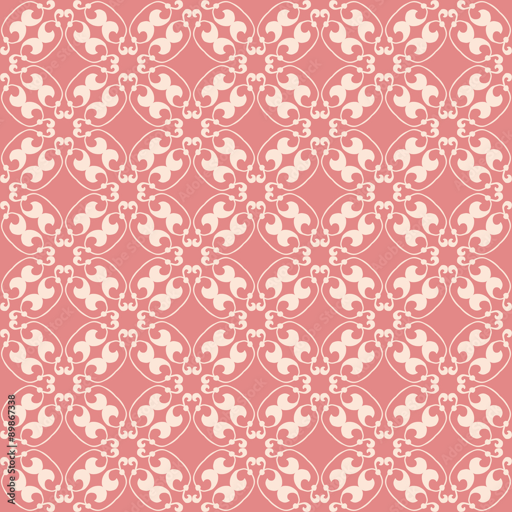 Fototapeta premium Vintage seamless pattern.