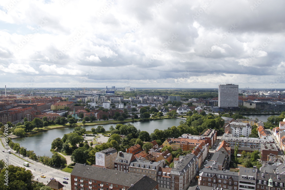 Obraz premium Panorama de Copenhague, Danemark 