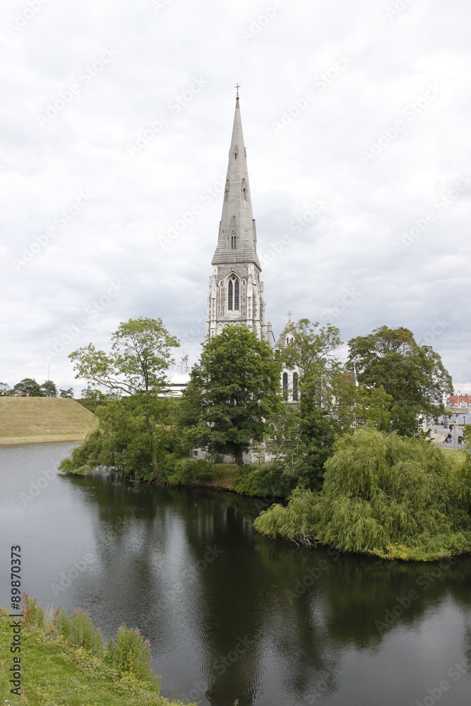 Citadelle du Kastellet à Copenhague, Danemark