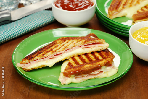 Traditional Brazilian sandwich called misto-quente 