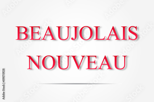 Beaujolais nouveau