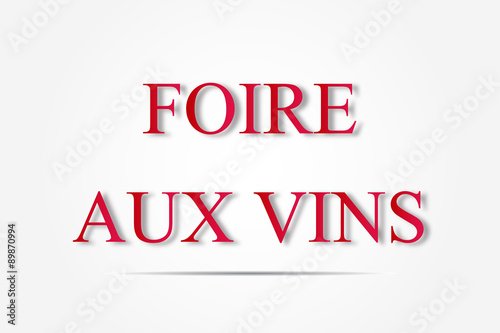 Foire aux vins