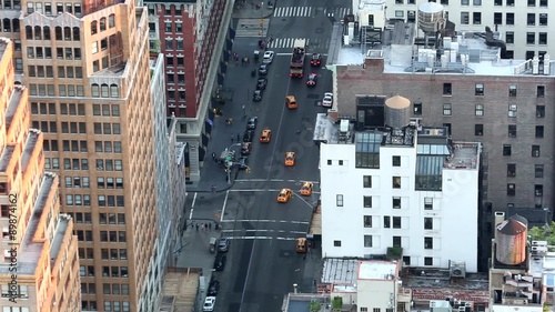 Yellow Cabs in Manhattan, New York