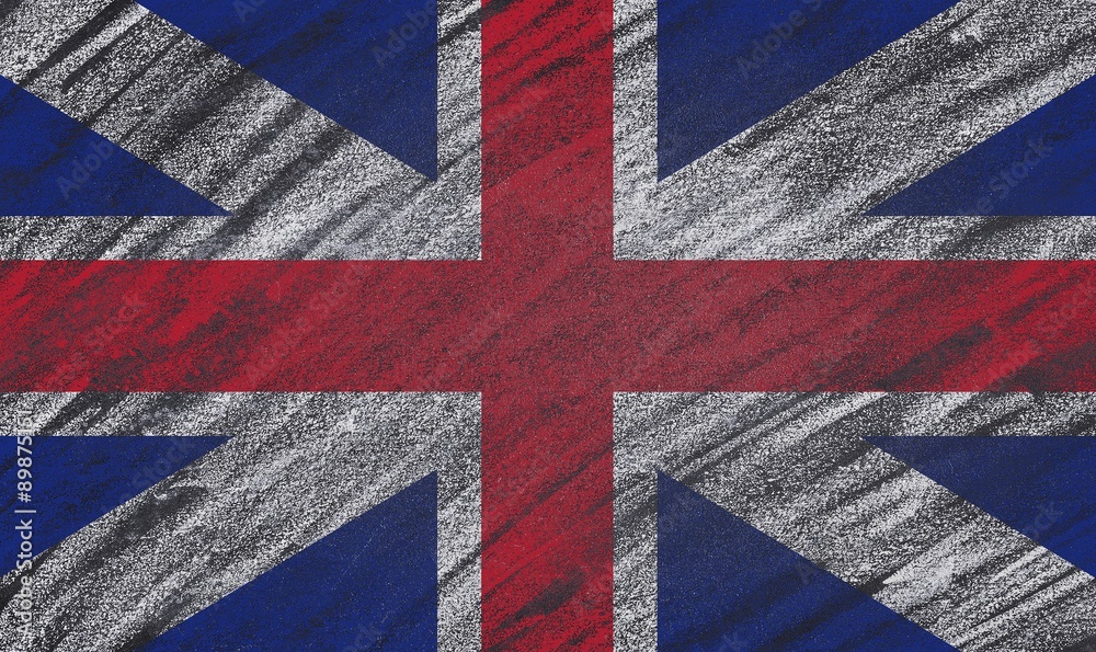 Fototapeta premium United Kingdom blackboard.