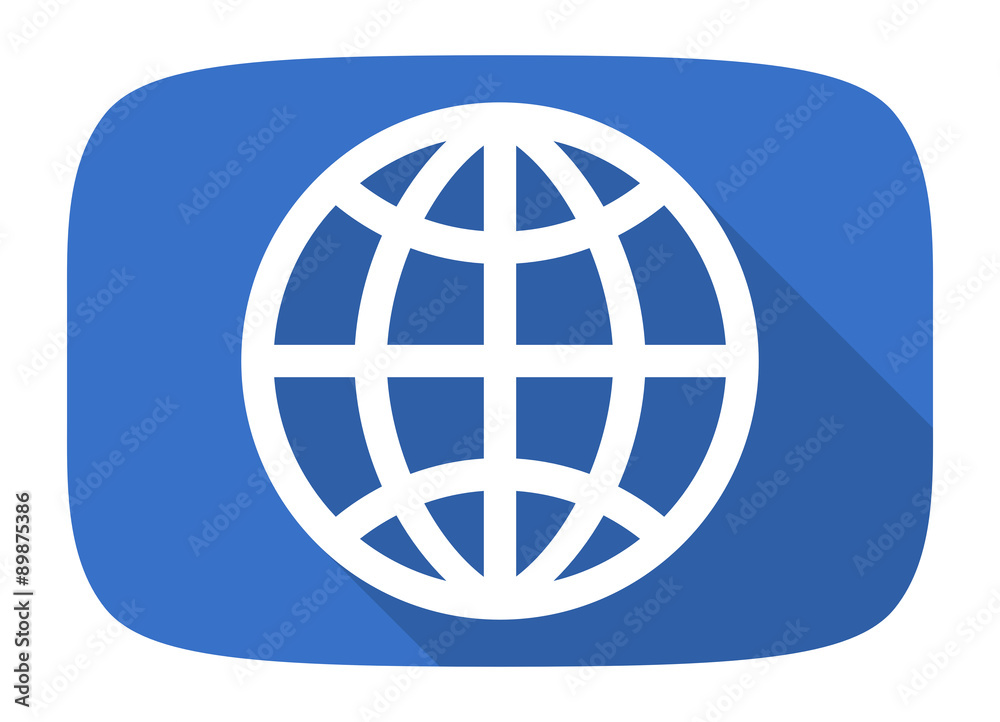 earth flat design modern icon earth flat design modern icon