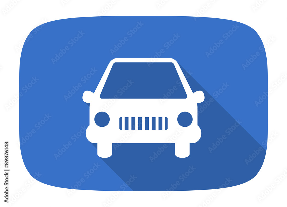 car flat design modern icon car flat design modern icon