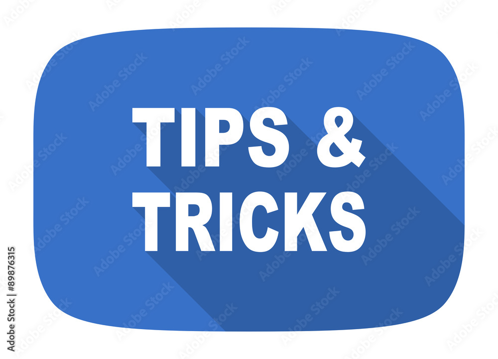 tips tricks flat design modern icon tips tricks flat design modern icon