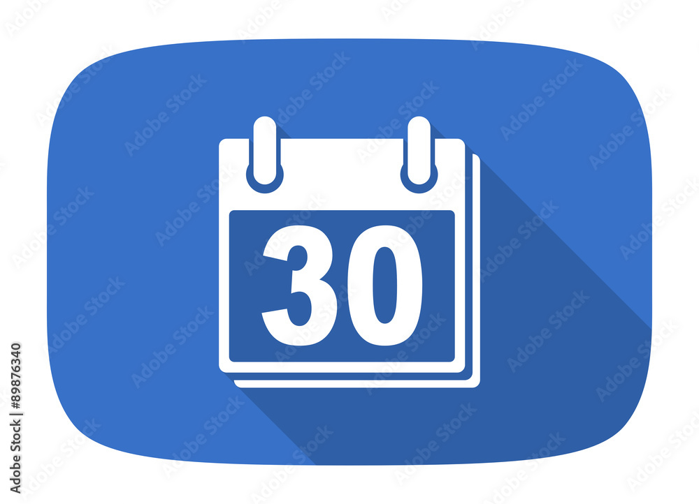 calendar flat design modern icon calendar flat design modern icon