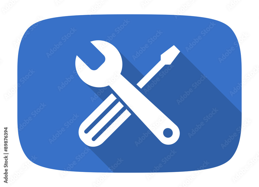 tools flat design modern icon