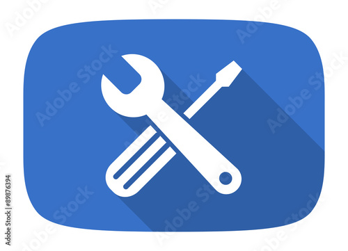 tools flat design modern icon