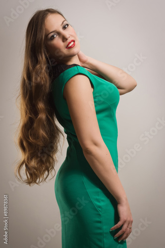 Beautiful  red hair woman © Demian