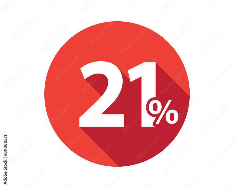 21 percent discount sale red circle 21 percent discount sale red circle