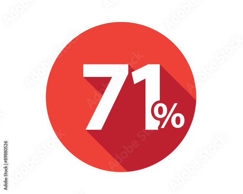 Free Download 71 percent  discount sale red circle - GFXLoad