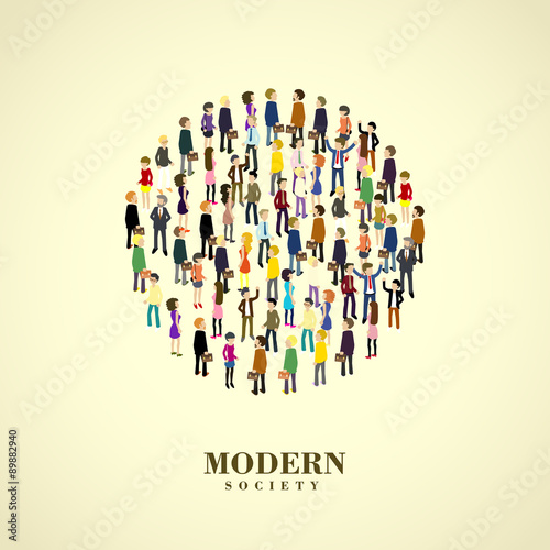 modern society concept
